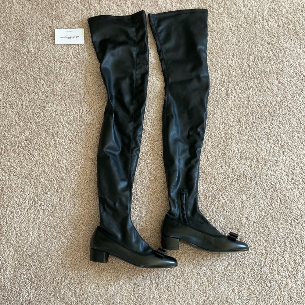 Salvatore Ferragamo Vara stretchy boots. 7